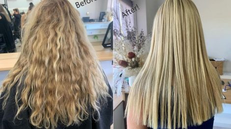 Say Goodbye to Frizz with Bhave Keratin Smoothing Therapy 💥